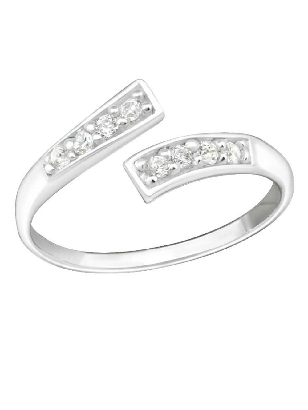 Sterling Silver Adjustable Toe Ring